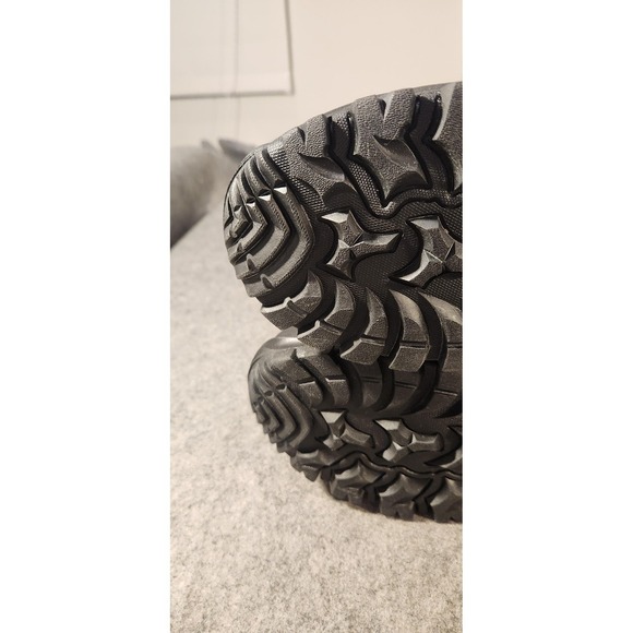 Propet Boots Mens Size 9 EEE Black‎ Leather Waterproof Snow Hiking MBA052L